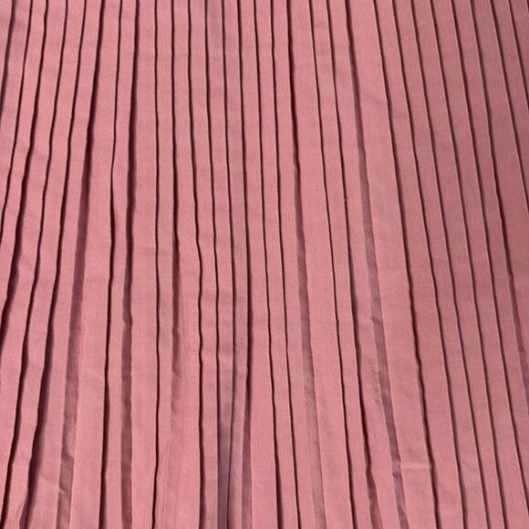 Vero Moda Pink Accordion Pleated A Line Top XS - Picture 8 of 9
